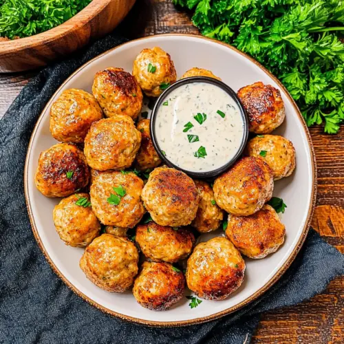 Ranch Chicken Meatballs