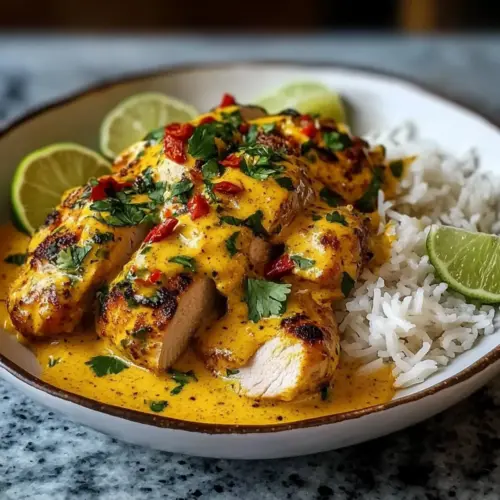Spicy Brazilian Coconut Chicken