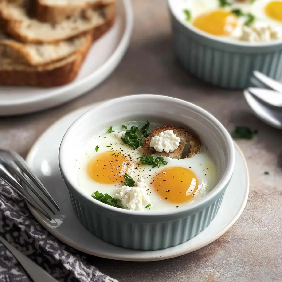 French Baked Eggs