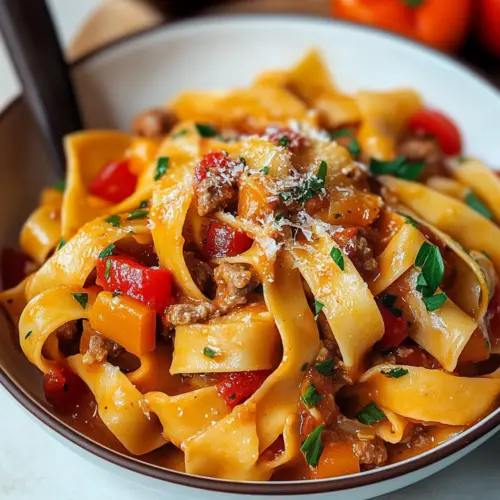 Italian Drunken Noodles