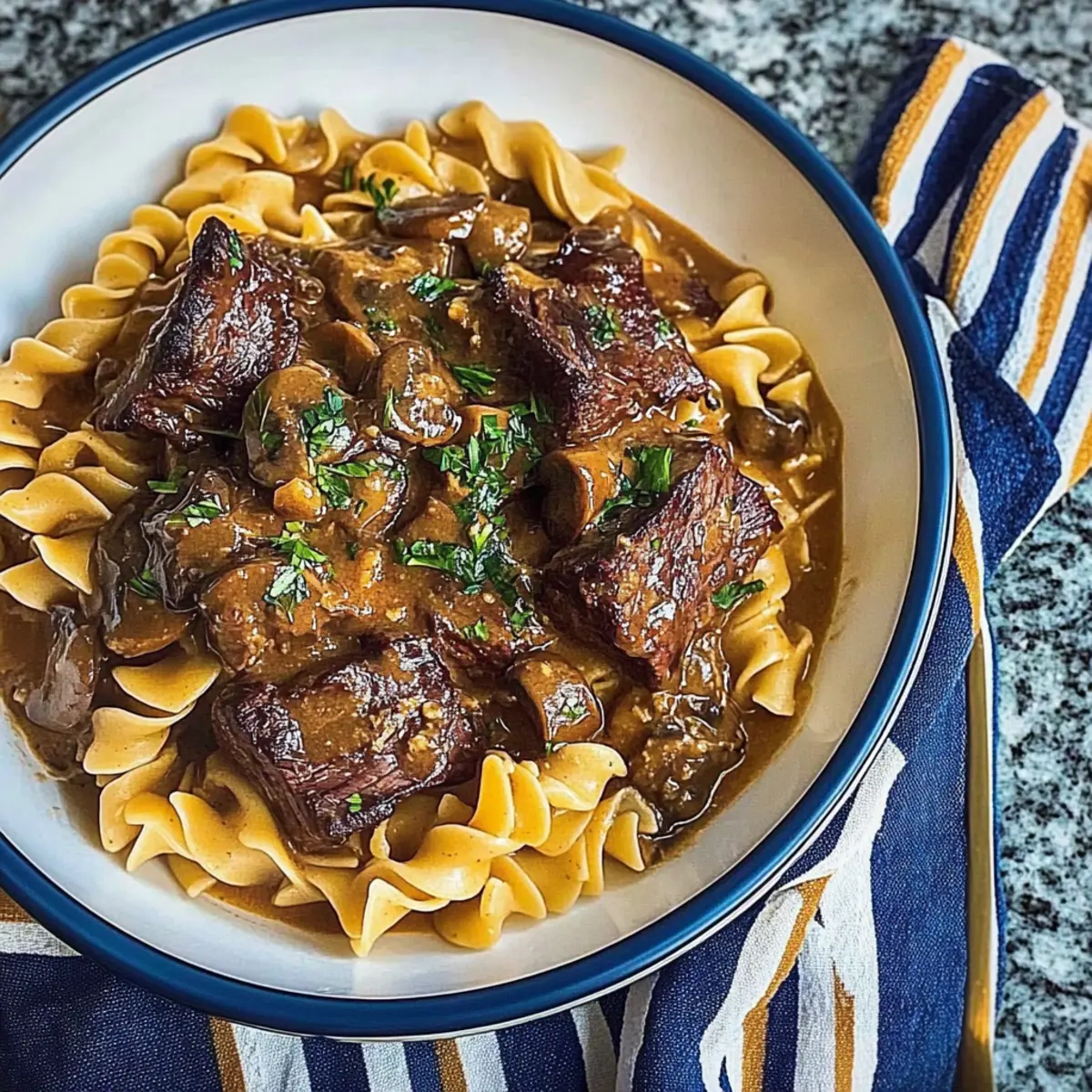 Alex Bala’s One-Pot Short Rib Stroganoff