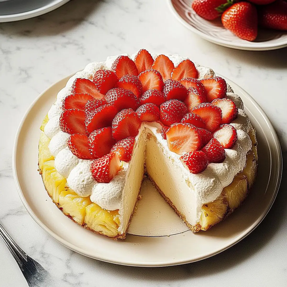 Pineapple Cheesecake