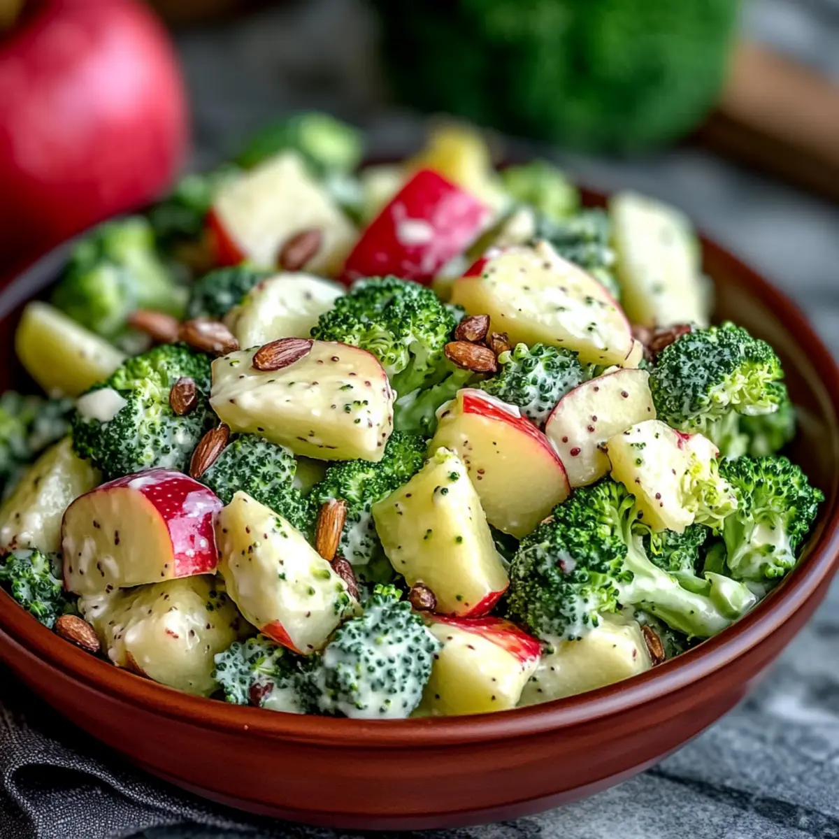 Honeycrisp Apple Broccoli Salad