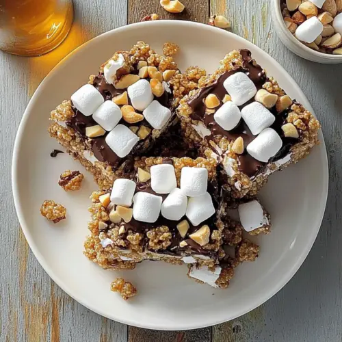 Rocky Road Rice Krispies Treats