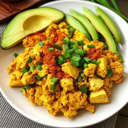 Super Eggy Vegan Tofu Scramble