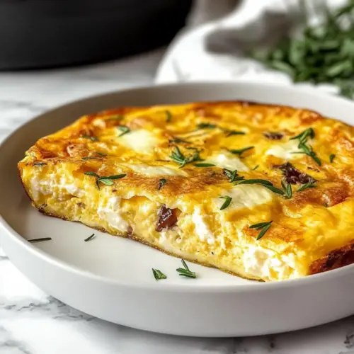 Four Cheese Frittata