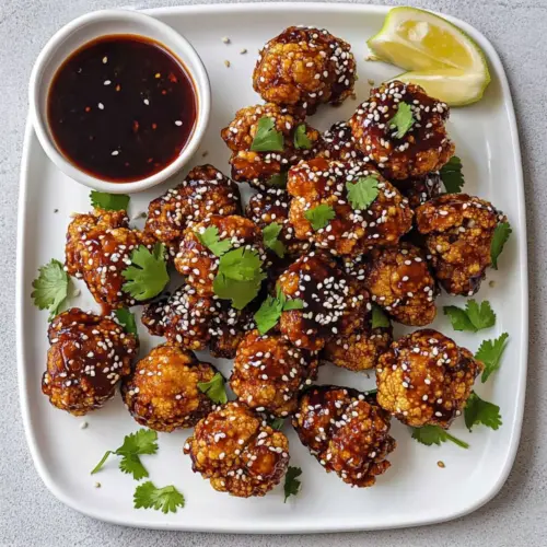 Teriyaki Cauliflower Wings