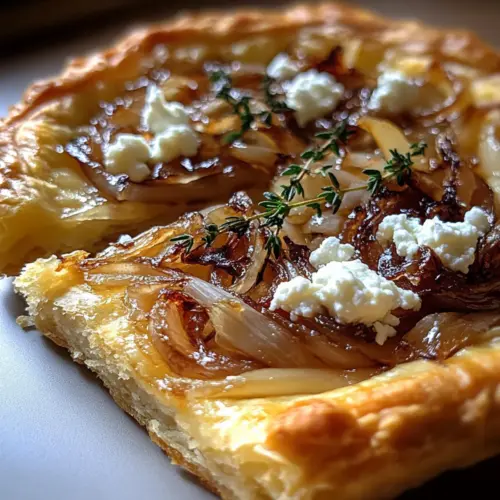 aramelized Onion and Goat Cheese Tarts