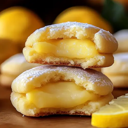 Stuffed Lemon Cookies