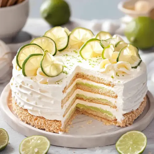 Mexican Lime Icebox Cake