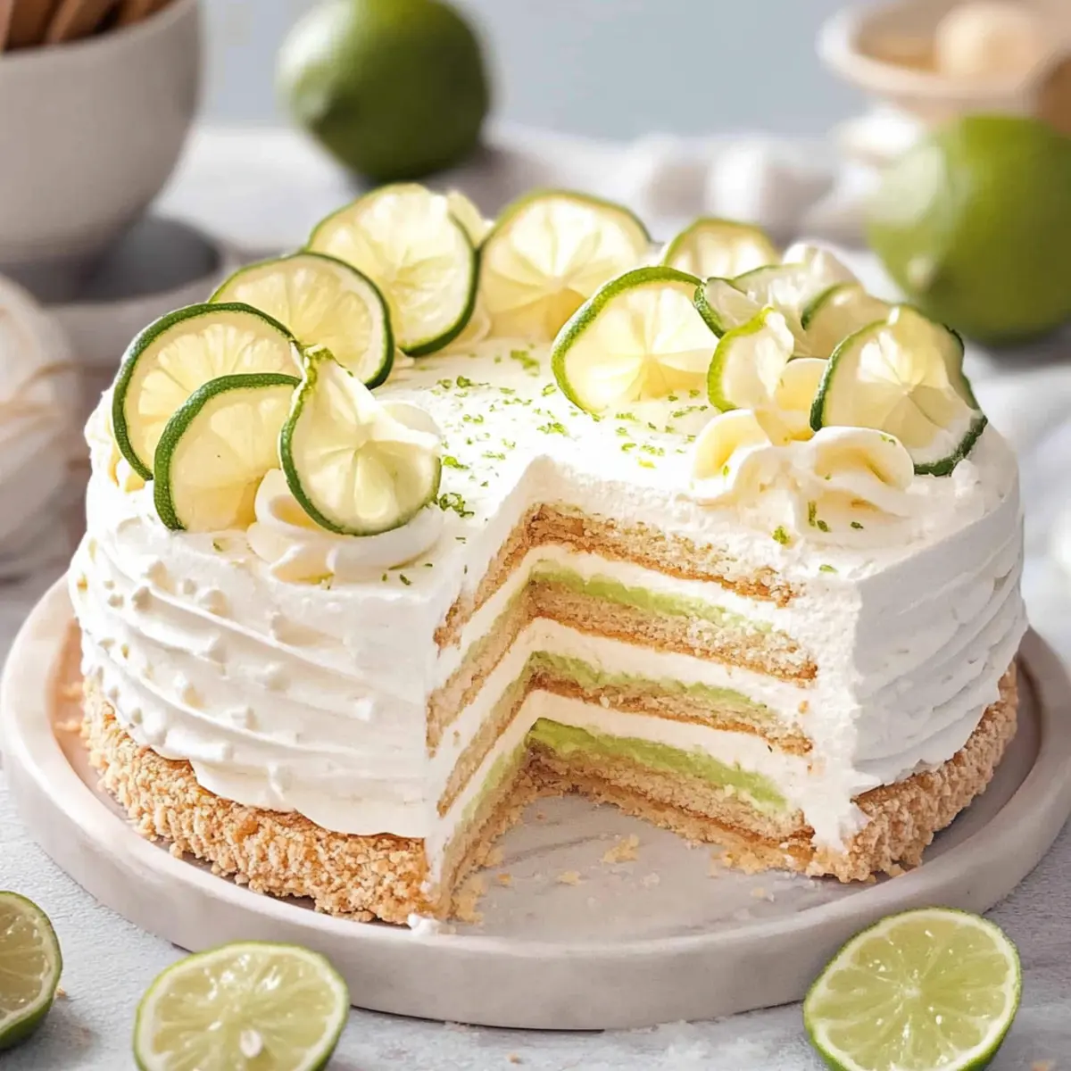 Mexican Lime Icebox Cake