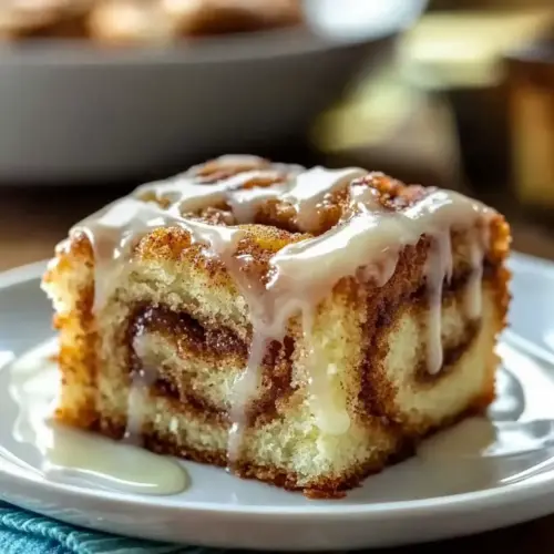 Cinnabon Cinnamon Roll Cake