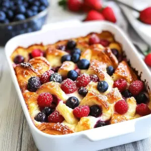 Berry Croissant Bake