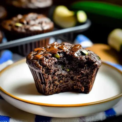Chocolate Zucchini Muffins