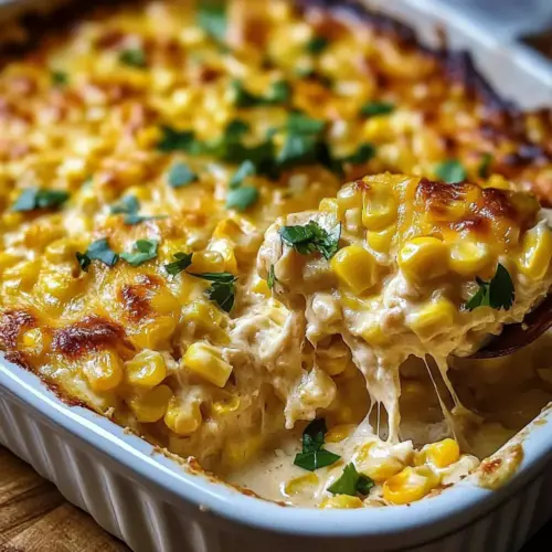 Street Corn Chicken Casserole