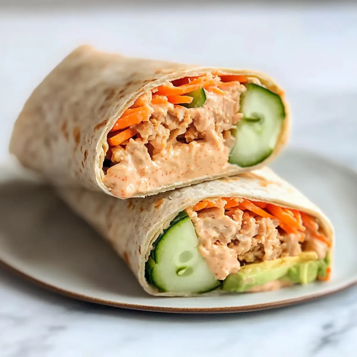 Spicy Tuna Wraps