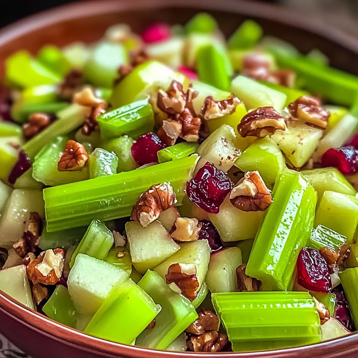 Crunchy Celery and Walnut Salad