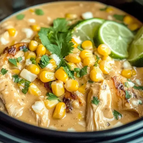 Slow-Cooker Street Corn Chicken