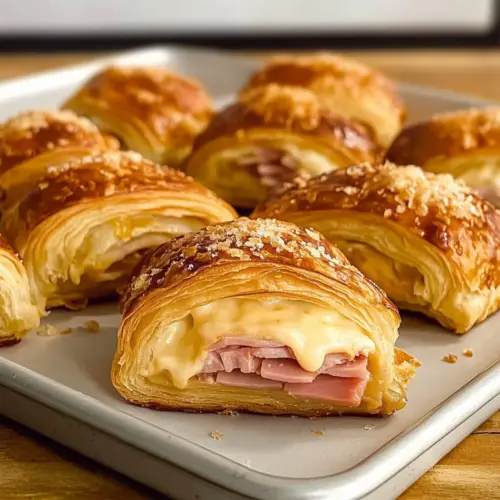 Ham and Cheese Croissants
