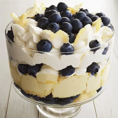 Lemon Blueberry Trifle